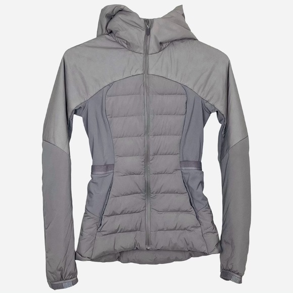 Lululemon Down For It All Jacket Dark Chrome 2 - Picture 4 of 10
